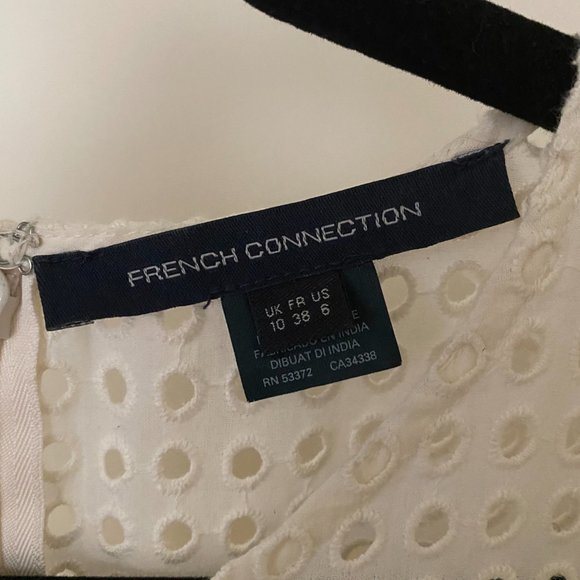 French Connection Eyelet Midi Lace Dress - Picture 5 of 5